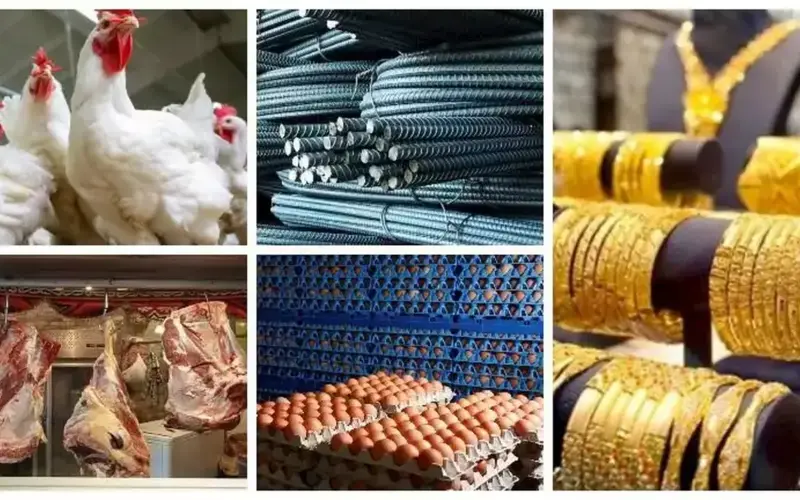 مؤشر الأسعار اليوم: ارتفاع اللحوم والدواجن وانخفاض الذهب